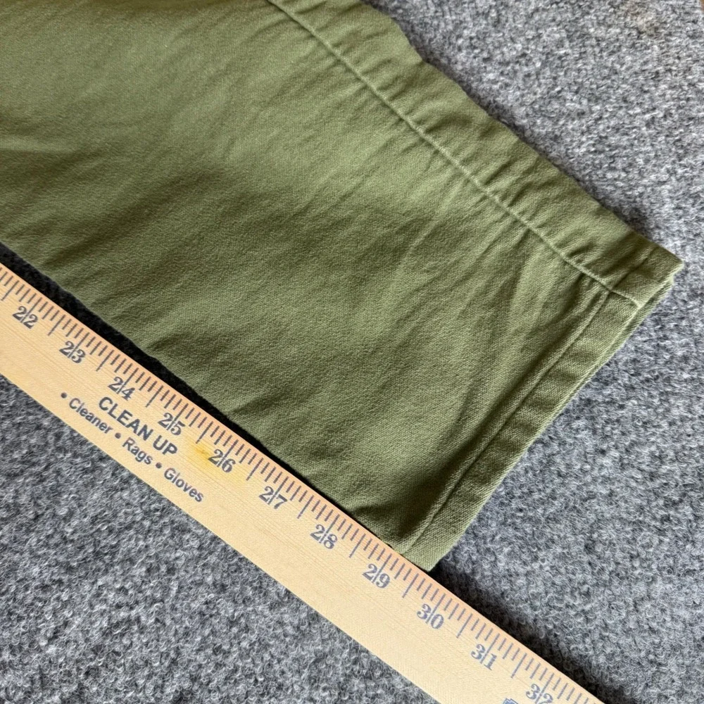 Flint and Tinder Pants Mens 34x30 Green Tapered Fit Casual Chino Stretch - Picture 7 of 10